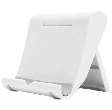 【vaps_2】折りたたみ タブレットスタンド 《ホワイト》 240°角度調整 滑り止め 卓上 スタンド ホルダー 送込拍卖