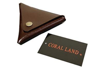 【vaps_2】CORAL LAND(コーラルランド) 日本製/三角コインケース 財布 小銭入れ チョコ 72169-04 メンズ レディース 送込拍卖