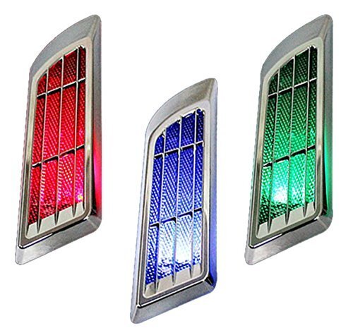 【vaps_2】LED ダミーダクト ソーラー給電 配線不要 左右セット 外装 送込拍卖