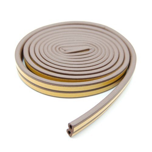 【vaps_2】隙間テープ 《ブラウン》 《6m》 すきまテープ 防音 吸収 窓 ドア サッシ 虫 侵入防止 送込拍卖