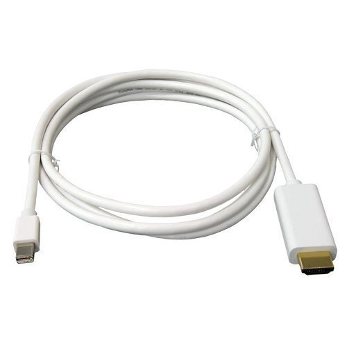 【vaps_2】Mini DisplayPort - HDMI 変換ケーブル 《ホワイト》 1.8m 送込拍卖