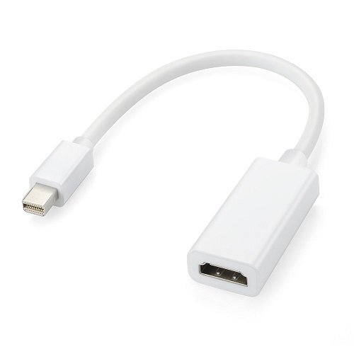 【vaps_2】mini DisplayPort to HDMI変換アダプター 《ホワイト》 ミニ ディスプレイポート 変換 ケーブル 送込拍卖