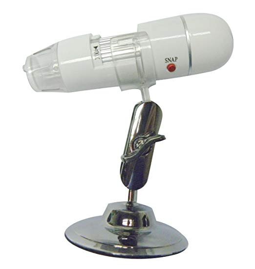 【vaps_2】USBデジタルマイクロスコープ 《ホワイト》送込拍卖