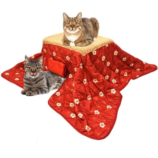 【vaps_2】ぽかぽかあったか 犬猫用こたつ ペット こたつ 猫 犬 ヒーター あったか ハウス ペット用 ベッド 冬 ペット用品 防寒対策 送込拍卖