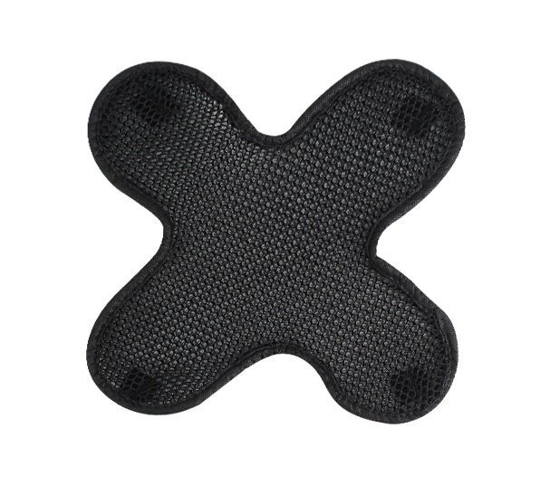 【vaps_2】蒸れ防止 速乾性メットパッド 十字タイプ ヘルメット内部 風通し 防汗 夏 メッシュ インナーキャップ 送込拍卖