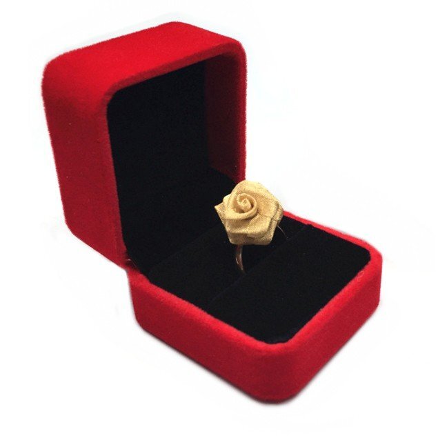 【vaps_7】リングケース 《レッド》 指輪入れ 指輪ケース ジュエリーケース ジュエリーボックス 収納 送込拍卖