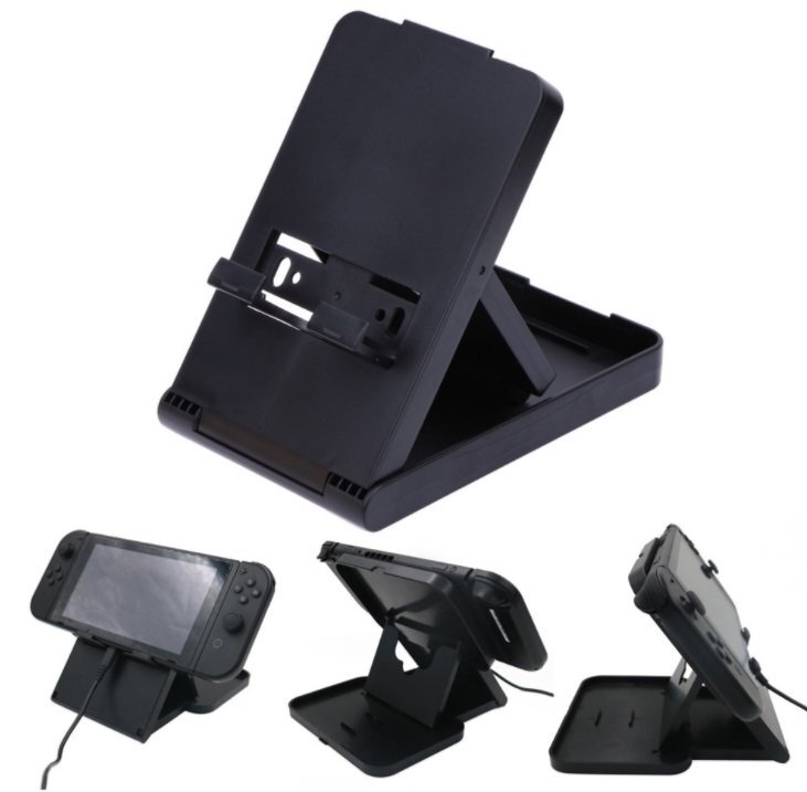 【vaps_7】Nintendo Switch用 角度調整可能 プレイスタンド スイッチ 折りたたみ 本体置き 送込拍卖