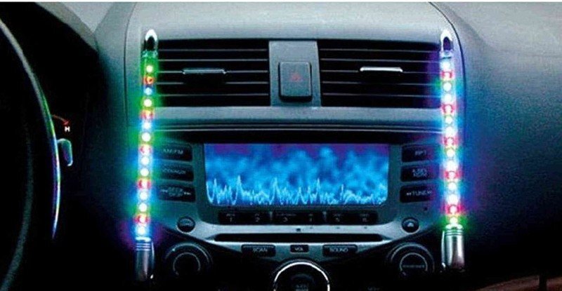 【vaps_4】サウンドコントロールミュージックライト/イルミネーション 12V車用 送込拍卖