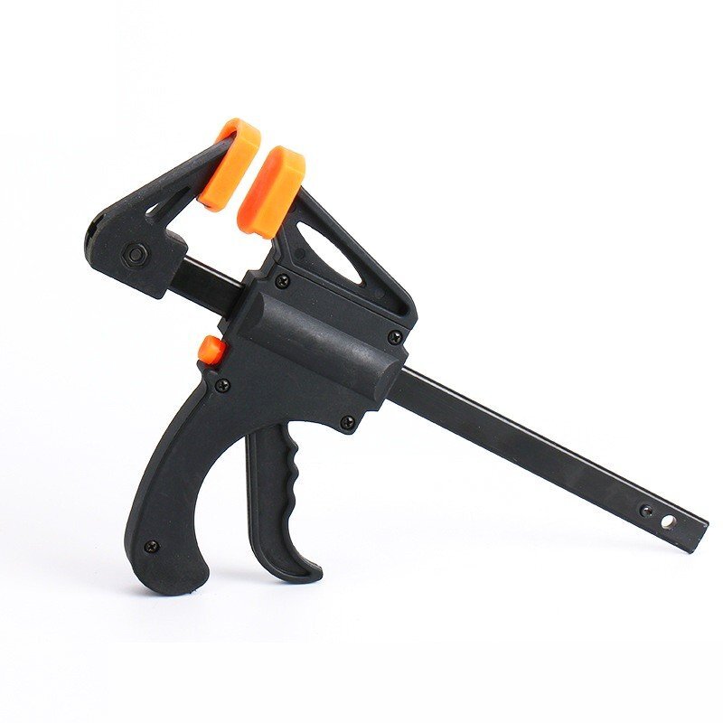 【vaps_4】クイックバークランプ 《口幅100mm》 締め付け 広げ 工具 ラチェットバークランプ 送込拍卖