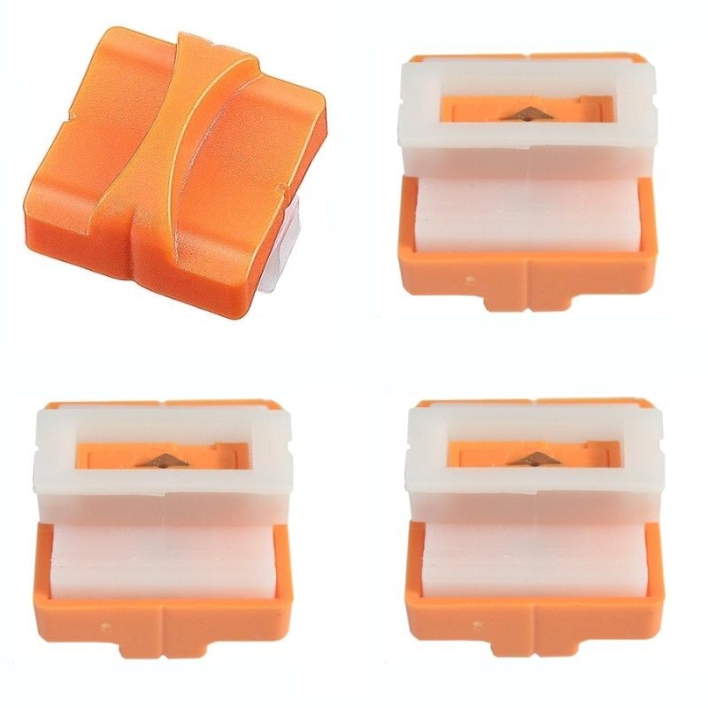 【vaps_4】ペーパーカッター 替刃 4個セット 交換用 スライドカッター 替え刃 裁断機 パーツ 部品 送込拍卖