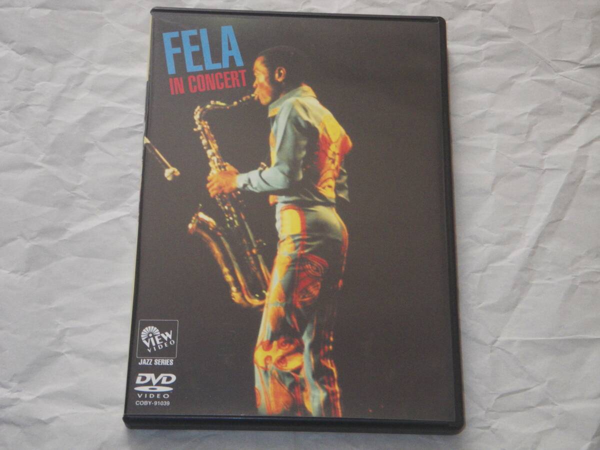 ●フェラ・クティ/FELA KUTI【FELA IN CONCERT】DVD/美品●拍卖