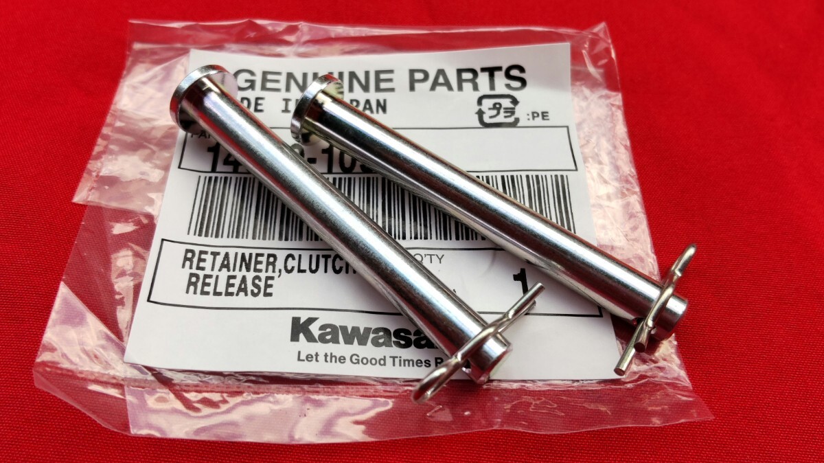 ■送料込み■KH250 KH400 SS250 SS350 KH500 500SS 750SS シートピン kawasaki 固定ピン拍卖