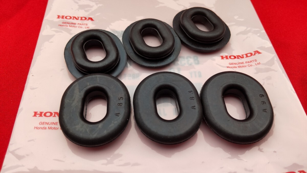 ■送料込み■CBR400F サイドカバー ゴム グロメット HONDA純正部品 6個セット 1型 2型 固定ゴム拍卖