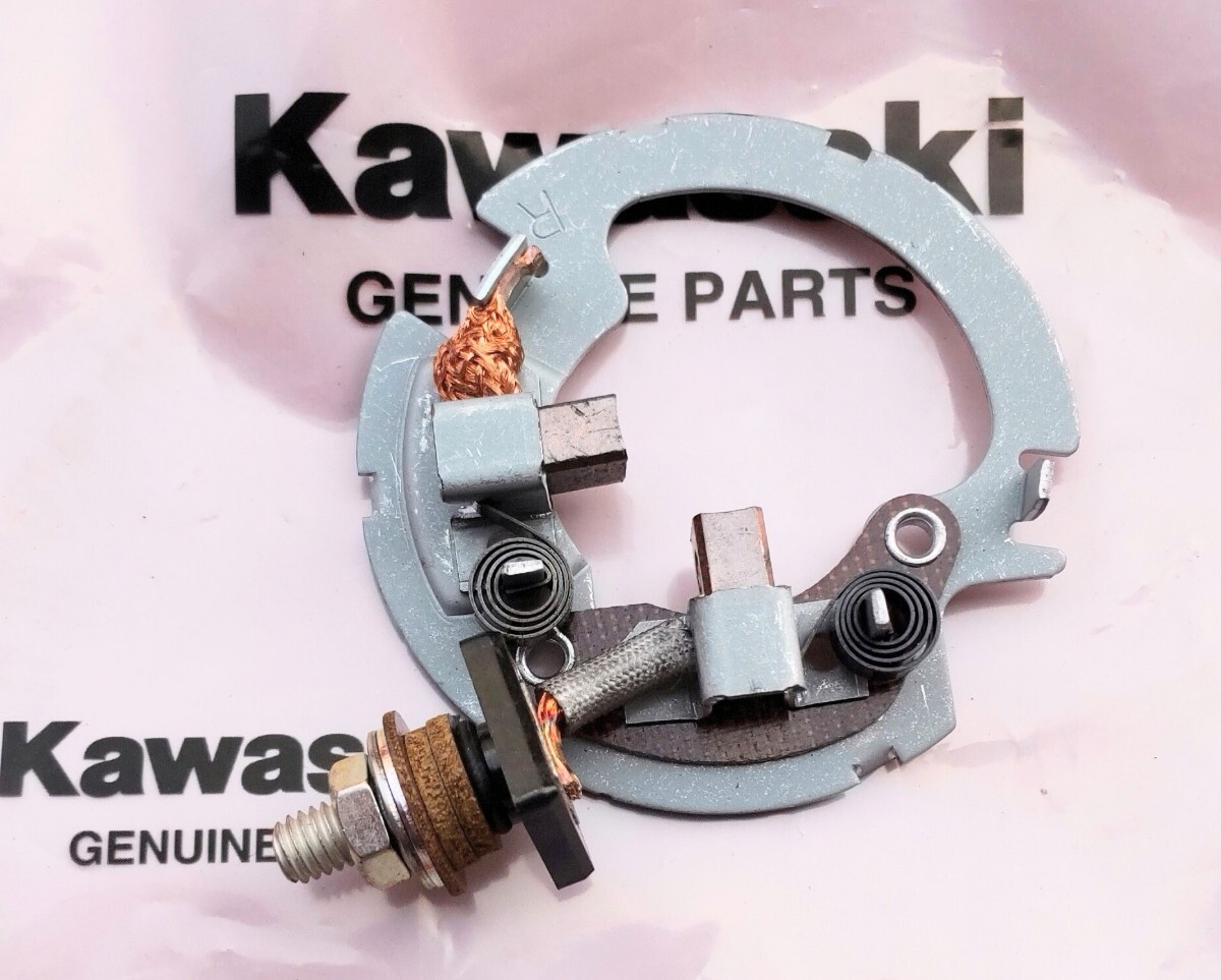 ■送料込み■エストレア 250TR バルカン400 エリミネーター400 セルモーター ブラシ kawasaki エンジン スターターモーター拍卖