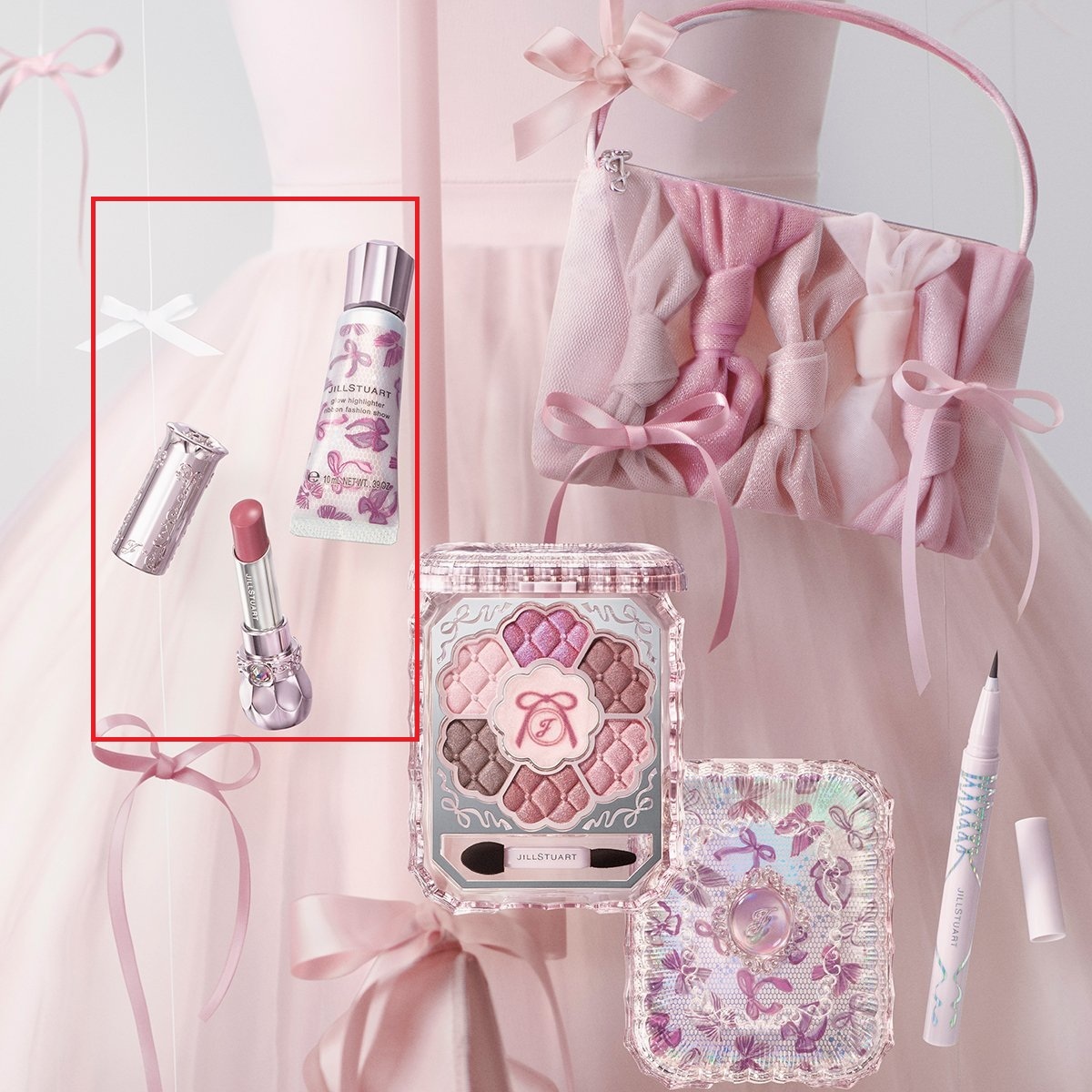クリスマスコフレ 2025 JILLSTUART ジルスチュアート リボンファッションショー コレクション Ribbon Fashion Show JILL STUART拍卖