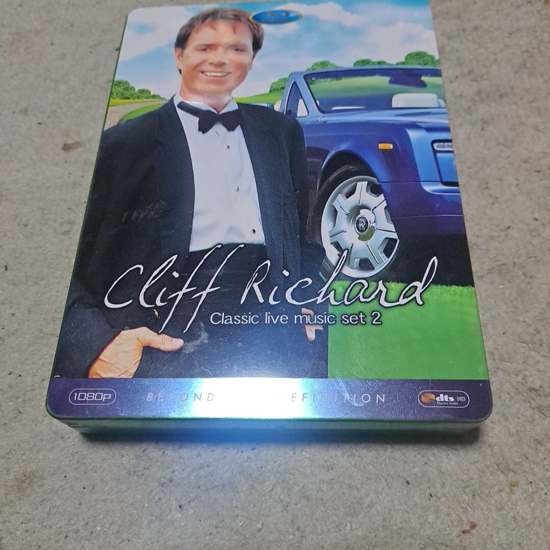 5DVD CLIFF RICHARD CLASSIC LIVE MUSIC SET2 新品拍卖