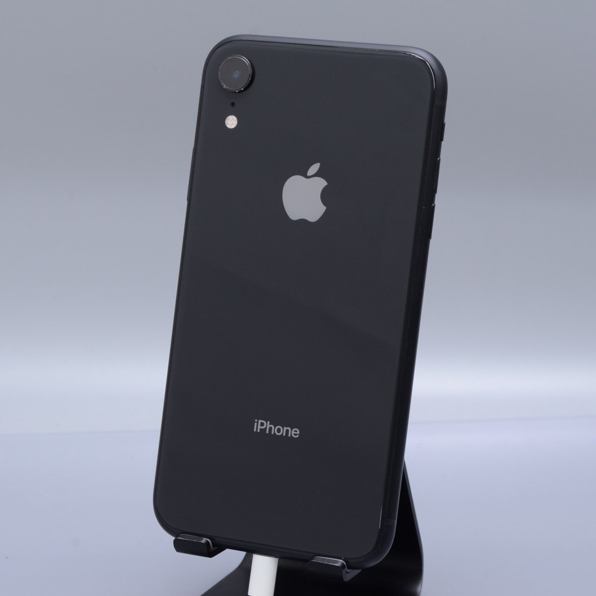 Apple iPhoneXR 64GB Black A2106 MT002J/A バッテリ79% ■ドコモ★Joshin1027【1円開始・送料無料】拍卖