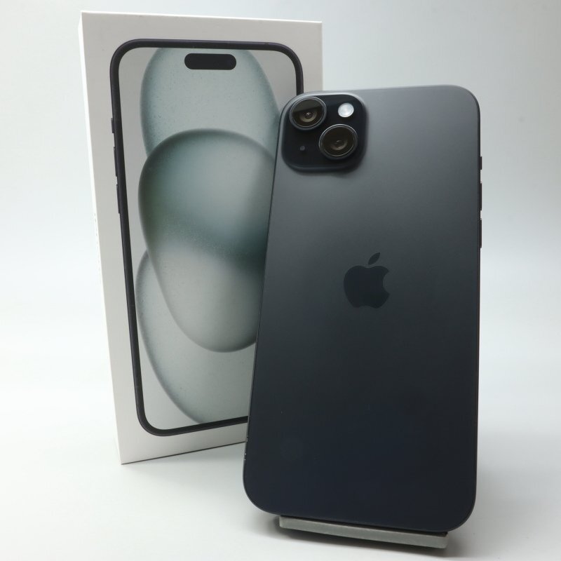 Apple iPhone15 Plus 128GB Black A3093 3M457J/A バッテリ100% ■SIMフリー★Joshin5375【1円開始・送料無料】拍卖