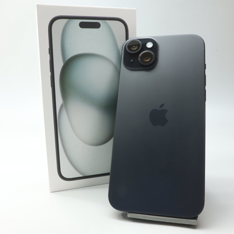 Apple iPhone15 Plus 128GB Black A3093 3M457J/A バッテリ100% ■SIMフリー★Joshin5293【1円開始・送料無料】拍卖