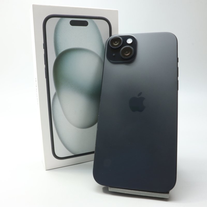 Apple iPhone15 Plus 128GB Black A3093 3M457J/A バッテリ97% ■SIMフリー★Joshin5381【1円開始・送料無料】拍卖