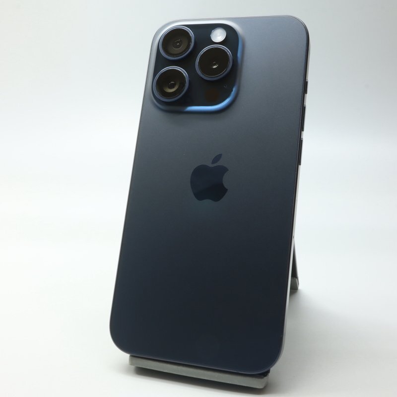 Apple iPhone15 Pro 128GB A3101 MTUA3J/A ブルーチタニウム バッテリ86% ■SIMフリー★Joshin0747【1円開始・送料無料】拍卖