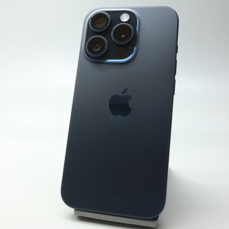 Apple iPhone15 Pro 128GB A3101 MTUA3J/A ブルーチタニウム バッテリ89% ■SIMフリー★Joshin1683【1円開始・送料無料】拍卖