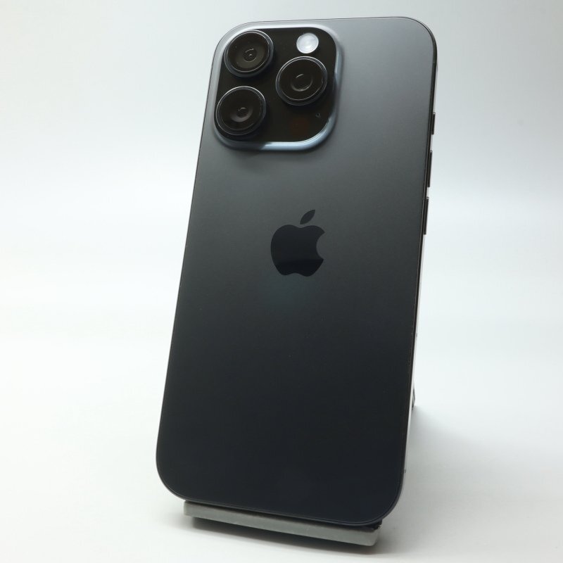 Apple iPhone16 Pro 128GB MYMV3J/A ブラックチタニウム バッテリ100% ■SIMフリー★Joshin0358【1円開始・送料無料】拍卖