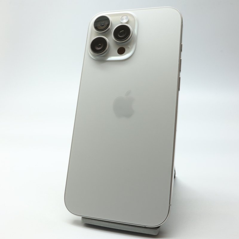 Apple iPhone16 Pro Max 256GB ナチュラルチタニウム MYWK3J/A バッテリ100% ■SIMフリー★Joshin4424【1円開始・送料無料】拍卖