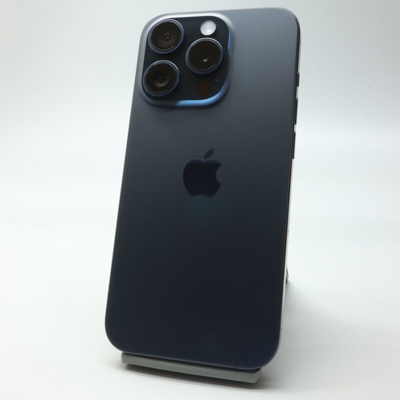 Apple iPhone15 Pro 128GB A3101 MTUA3J/A ブルーチタニウム バッテリ86% ■SIMフリー★Joshin7235【1円開始・送料無料】拍卖