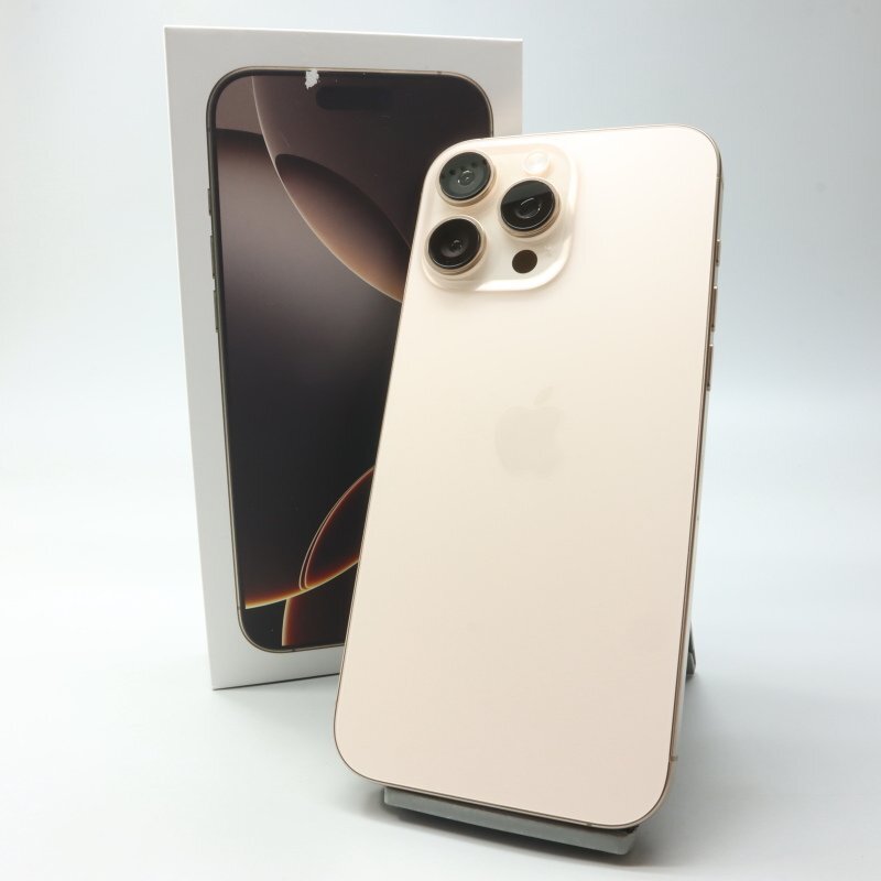 Apple iPhone16 Pro Max 256GB デザートチタニウム A3295 3N530J/A バッテリ100% ■SIMフリー★Joshin5071【1円開始・送料無料】拍卖