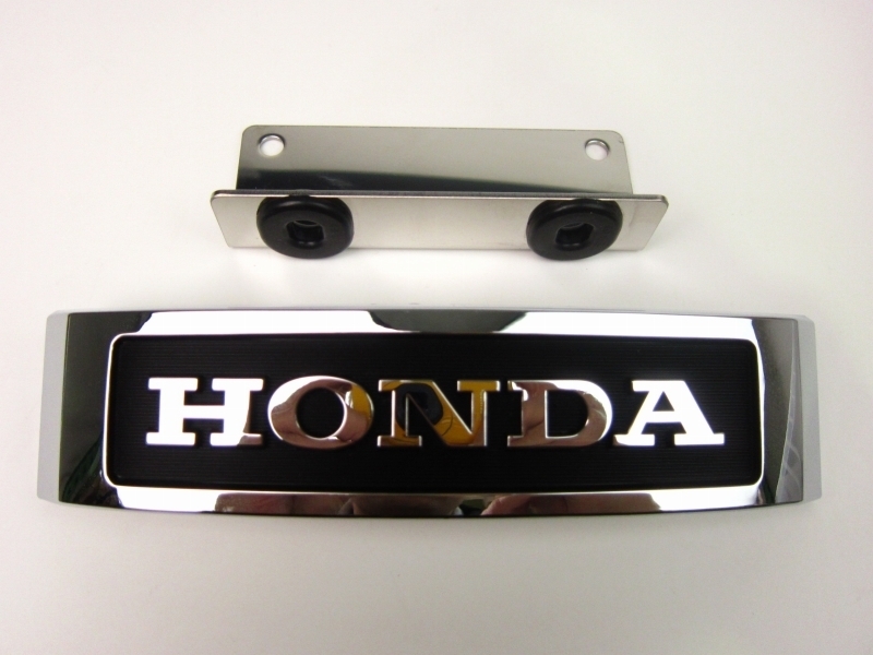 Ape エイプ HONDA フロントフォークエンブレム(大)・取り付けブラケットセット 立体エンブレム拍卖