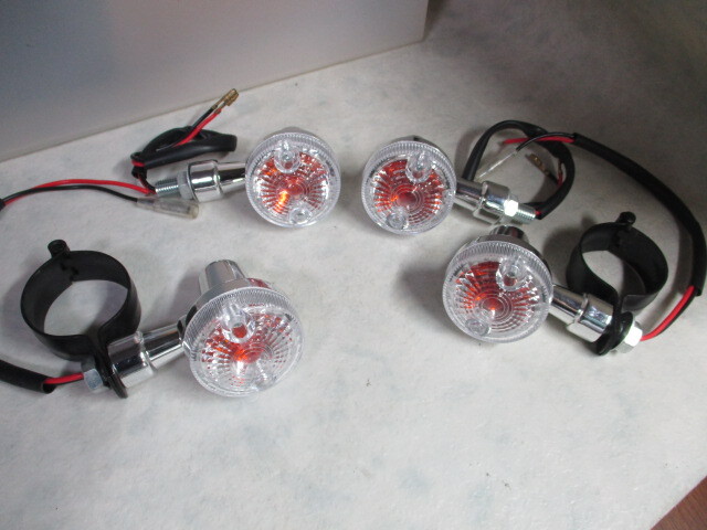 I◆ウィンカー1104 点灯OK.4ヶ. 送料無料(一部地域除外).検)ゼファー400.χ.750.1100.バリオス.エストレヤ.W650.Z900RS.Z1.Z2タイプ.拍卖