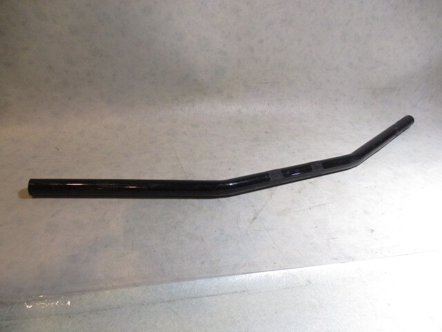 I◆ハンドル1104A 25.4φ.1インチ.凹み有.黒.フラット.ドラッグバー.送料無料(一部地域除外).検)ハーレー.ドラッグスター.スティード拍卖