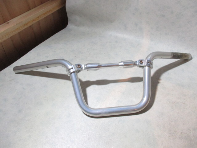 I◆ライドバーⅡ1110 モンキー.ゴリラ.デイトナ.セミアップ.22.2φ.ブレース付.ハンドル.シルバー.送料無料(一部地域除外)拍卖