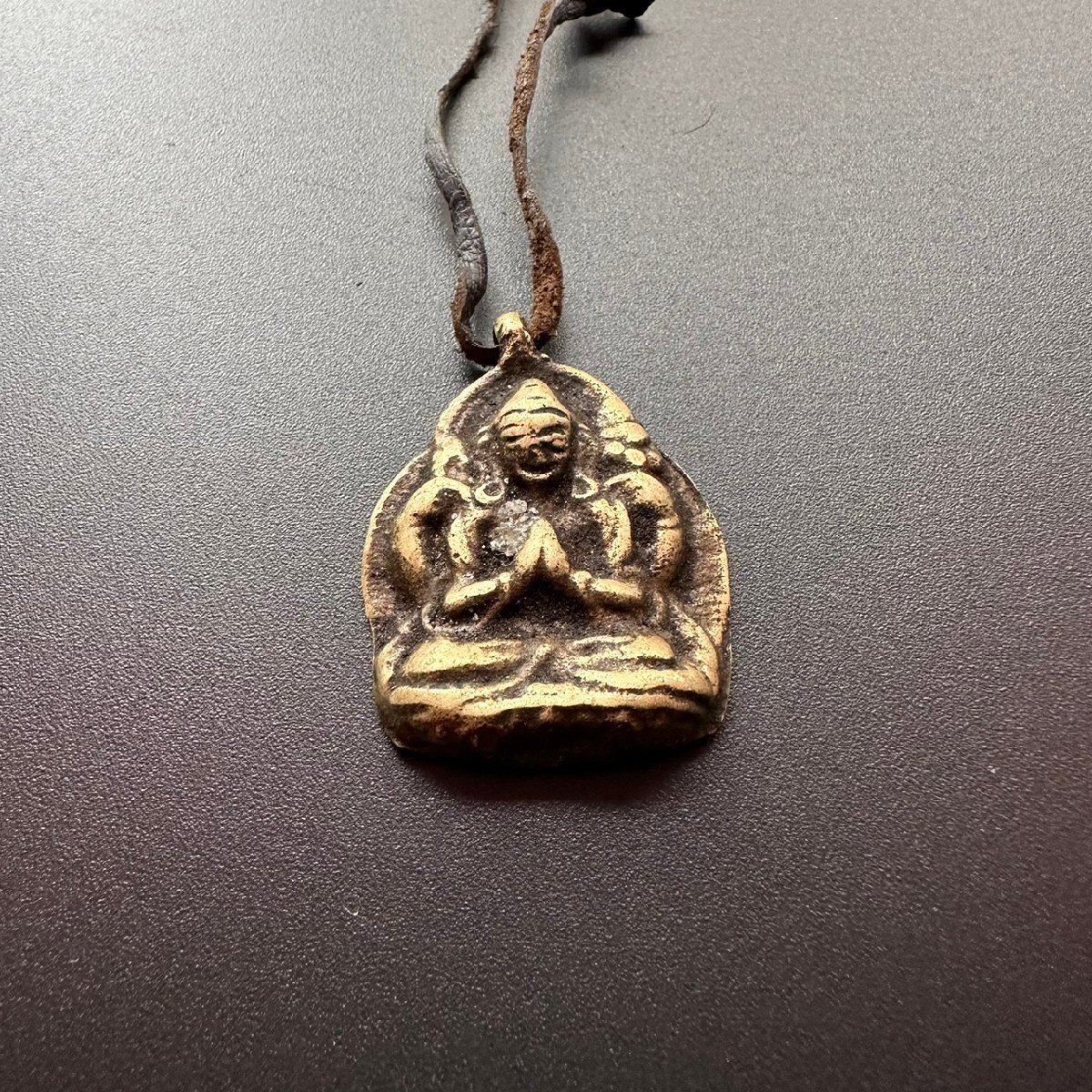 送料無料!チベット 密教 ネパール ネックレス 純手作り 天鉄 託甲 文殊菩薩アクセサリー 密宗 裝身具 護符開運風水fgcqa178拍卖