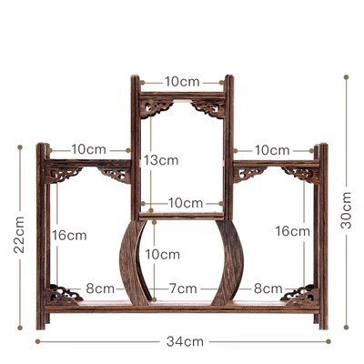 茶道具 茶器展示棚 工芸品 茶道 実木 置物台 鶏翅 棚 茶器立て ボーグ架 木彫り 展示ラック mdd011拍卖