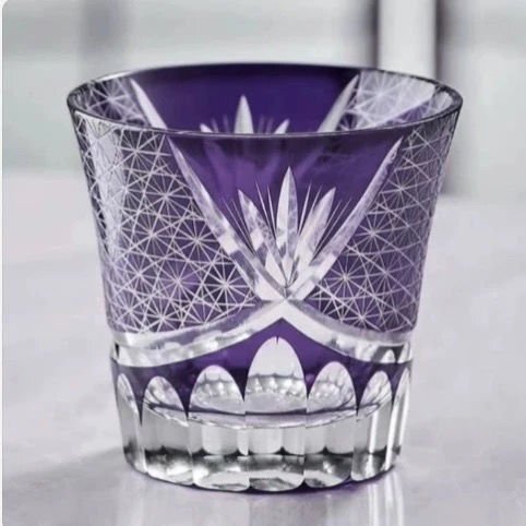 訳あり 在庫処分 お買い得 ロックグラス クリスタルガラス 切子 ウィスキー用 ドリング用 箱なし 簡易包装 自宅用 ZH1704拍卖