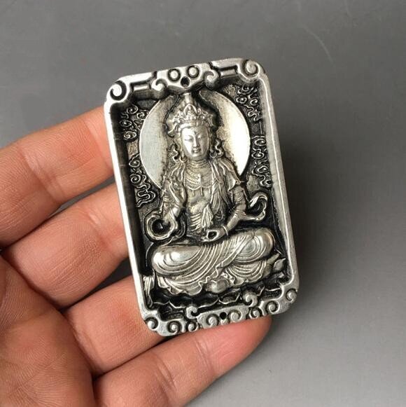 送料無料 店長すすめ ペンダント 南無阿弥陀仏 銅製品 銅器 招財 装飾 風水 厄除け 縁起物 開運 守り神 簡易包装 郵便発送 zh1917拍卖