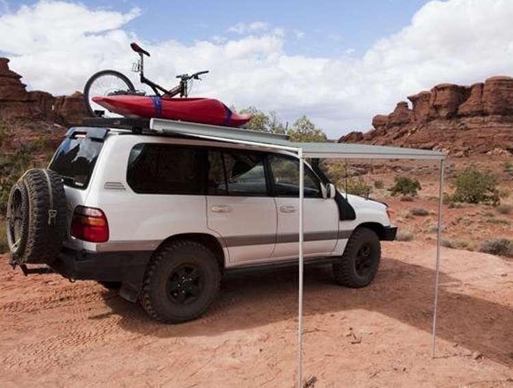 新品 車用テント サイドオーニング カーサイドオーニング オーニングテント 簡易 アルミ合金 車中泊 エブリィ 2X2.5M zh74拍卖