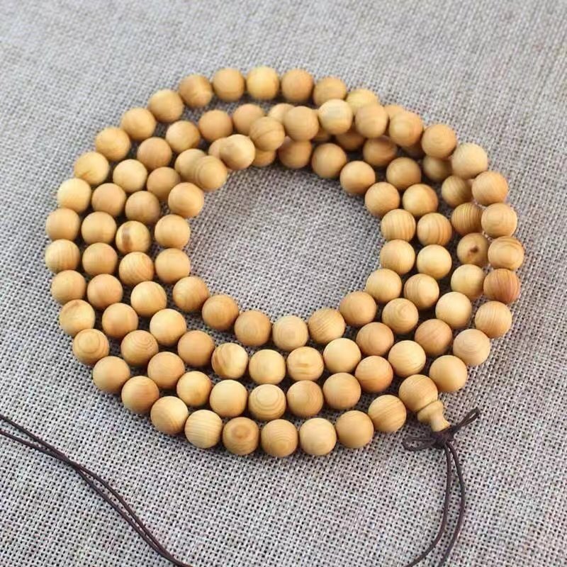 送料無料!太行崖柏 高油 手串108本 仏珠 天然木 数珠 ブレスレット 風水 厄除け 縁起物 開運 守り神 金運 擺件装飾 fgcq112拍卖