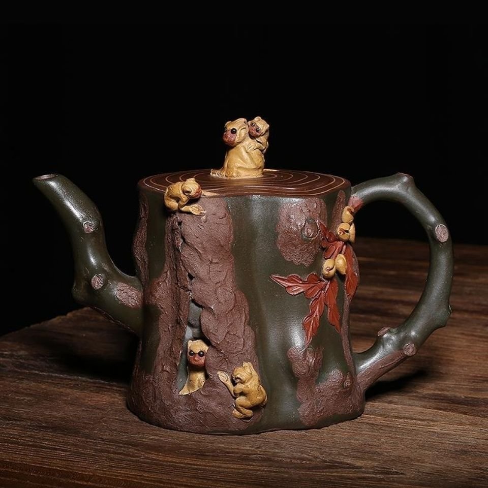 極細工 旧蔵 宜興紫砂壺 名家手作壺 茶壺 煎茶道具 茶具 茶道品 置物 擺件 中国美術 装飾 収蔵 コレクションsux170拍卖