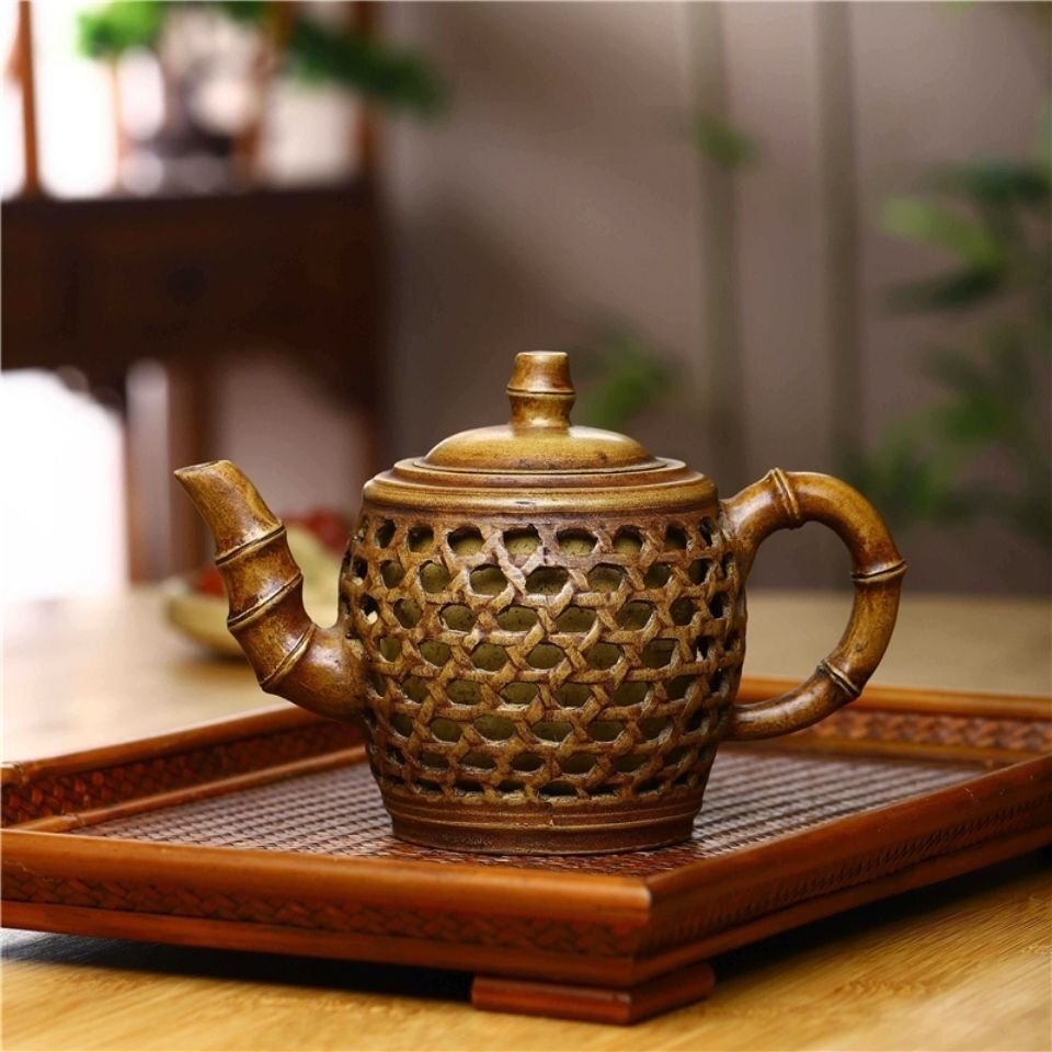 極細工 旧蔵 宜興紫砂壺 名家手作壺 茶壺 在銘 煎茶道具 茶具 茶道品 置物 擺件 中国美術 装飾 収蔵 コレクションsux173拍卖