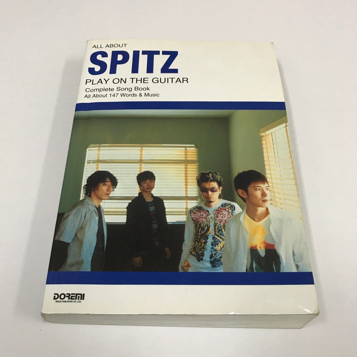 NC/L/オール・アバウト スピッツ ギター弾き語り全曲集/ドレミ楽譜出版社/2002年9月/SPITZ PLAY ON THE GUITAR Complete Song Book拍卖