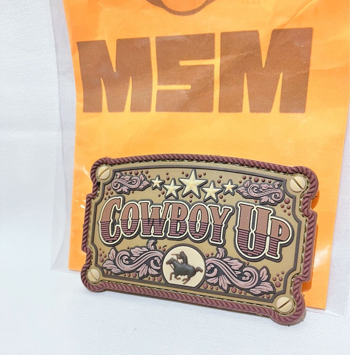 【MSM(Mil-Spec Monkey)ミルスペックモンキー】Cowboy Up PVCパッチ ワッペン カウボーイ ミリタリー拍卖