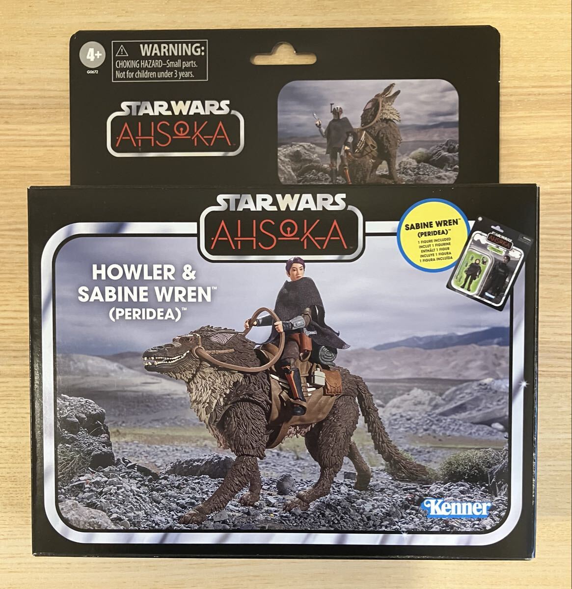 サビーヌ・レン&ハウラー / HASBRO ハズブロ STARWARS スターウォーズ VINTAGE ヴィンテージ (AHSOKA アソーカ マンダロリアン ジェダイ)拍卖