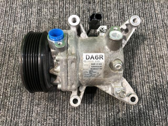 MAZDA2 3DA-DJ5FS A/Cコンプレッサー 水没車からの取外し(シート下)拍卖