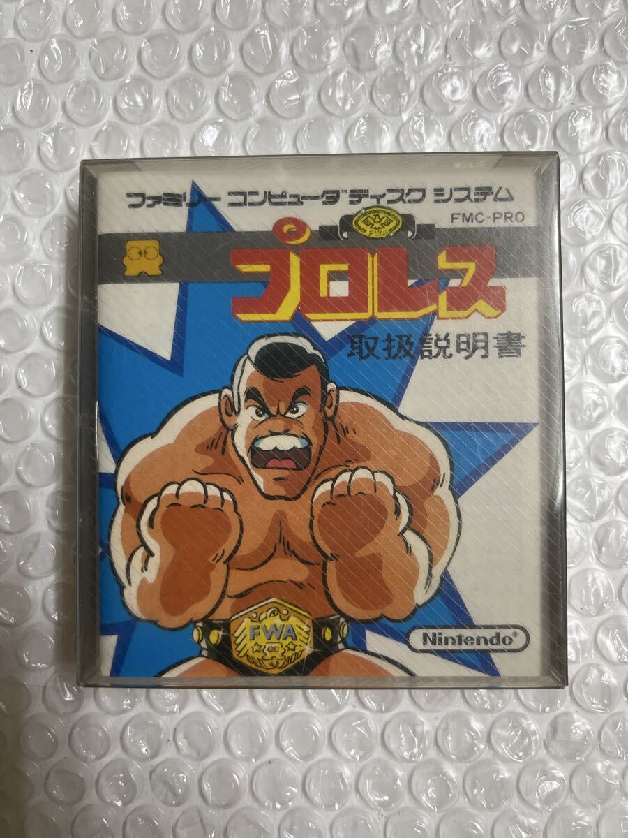 未開封品 FC ファミコン ディスクシステム プロレス 任天堂 ファミリーコンピュータ拍卖