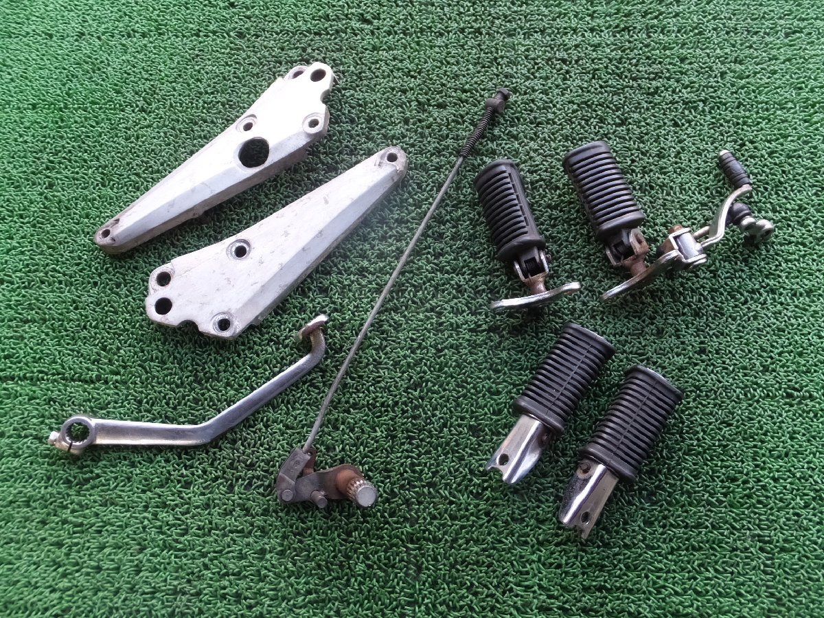 GSX400E ゴキ 純正 当時物 ステップ類一式セット SUZUKI 絶版旧車 検/GSX250E ザリ GS400 GS425 GT380 GT550 GT750 ベコ カタナ拍卖