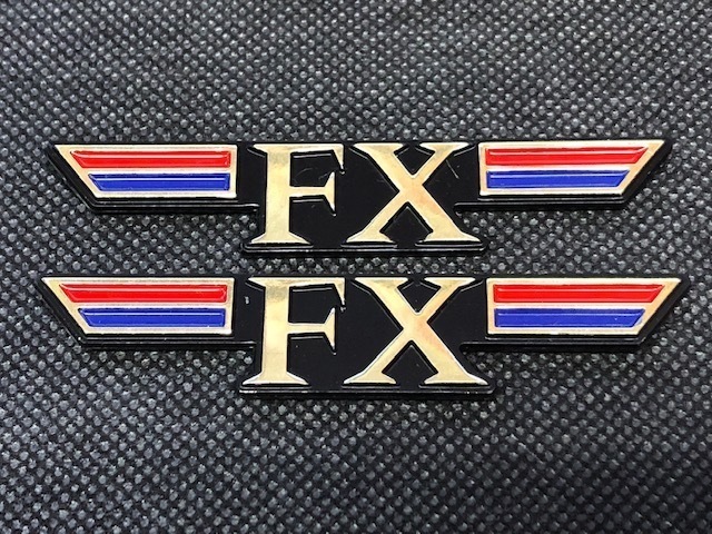 Z400FX サイドカバー FX ゴールドエンブレム 新品 検/ Z400J Z500 Z550 ゼファー Z1 Z2 MK2 Z1R XJ XJR ヨシムラ キジマ BEET 当時物 旧車拍卖