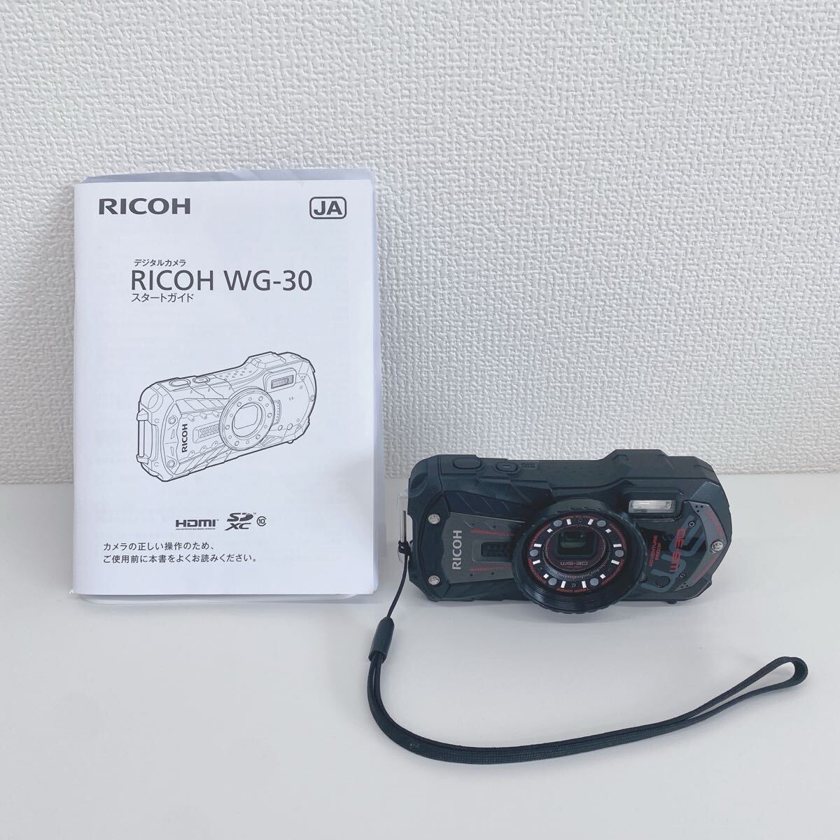 refle● 動作未確認 RICOH リコー WG-30 防水・耐衝撃デジタルカメラ 本体のみ ジャンク 現状品拍卖